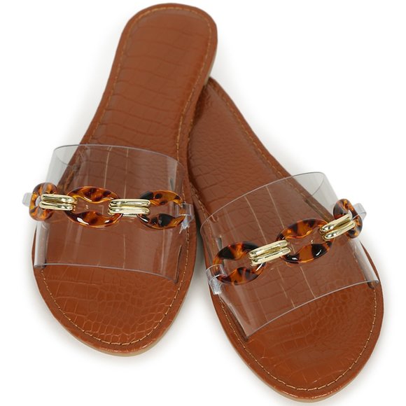 Qupid Shoes - Clear PVC Sandals